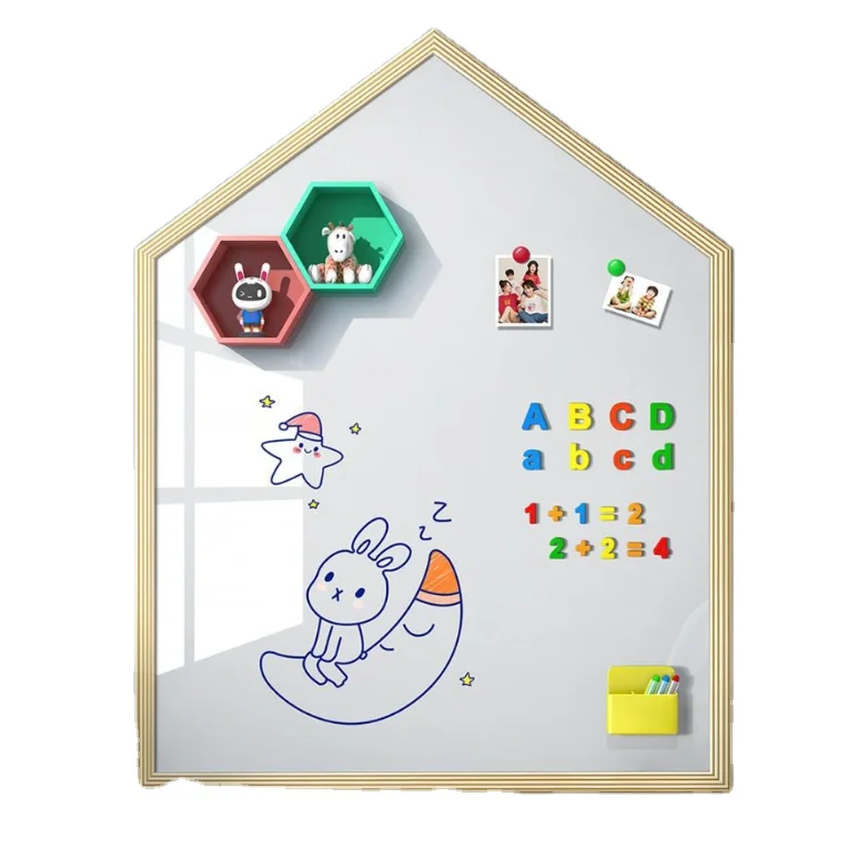 Новое поступление детский дом граффити может быть стираемая доска для рисования самоклеящаяся Магнитная