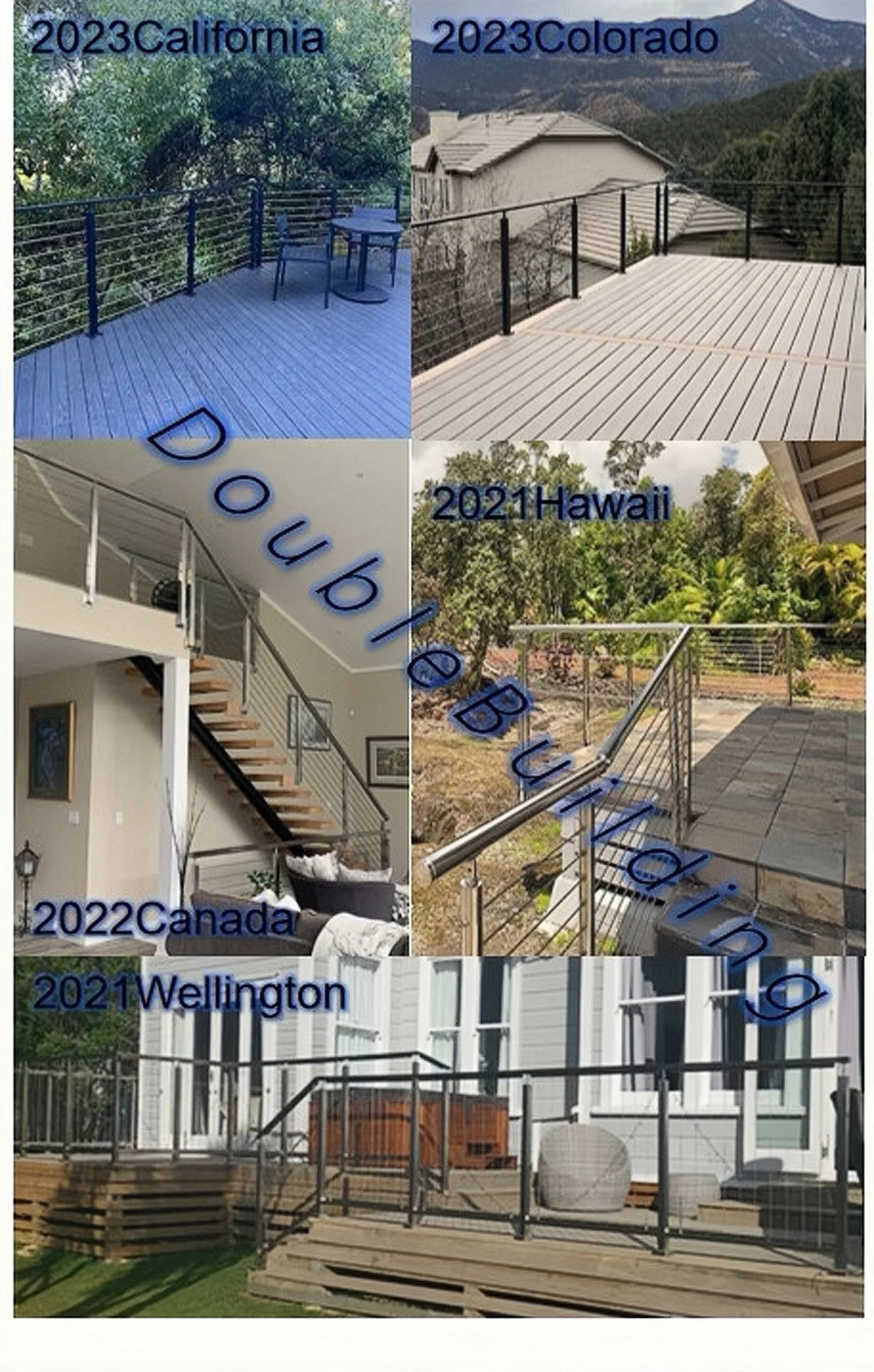 Popular Hot Sale Modern Style S.S304/316 Wire Railing Customized Cable Outdoor Balcony Guardrail Black Carbon Steel Fence Post details