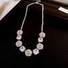 Necklace-Silver-purple