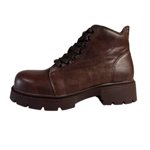 OEM Genuine Leather Upper Fashion New Product From SJ Factory Safety Shoes Zipper Style in Walking Working All Season
