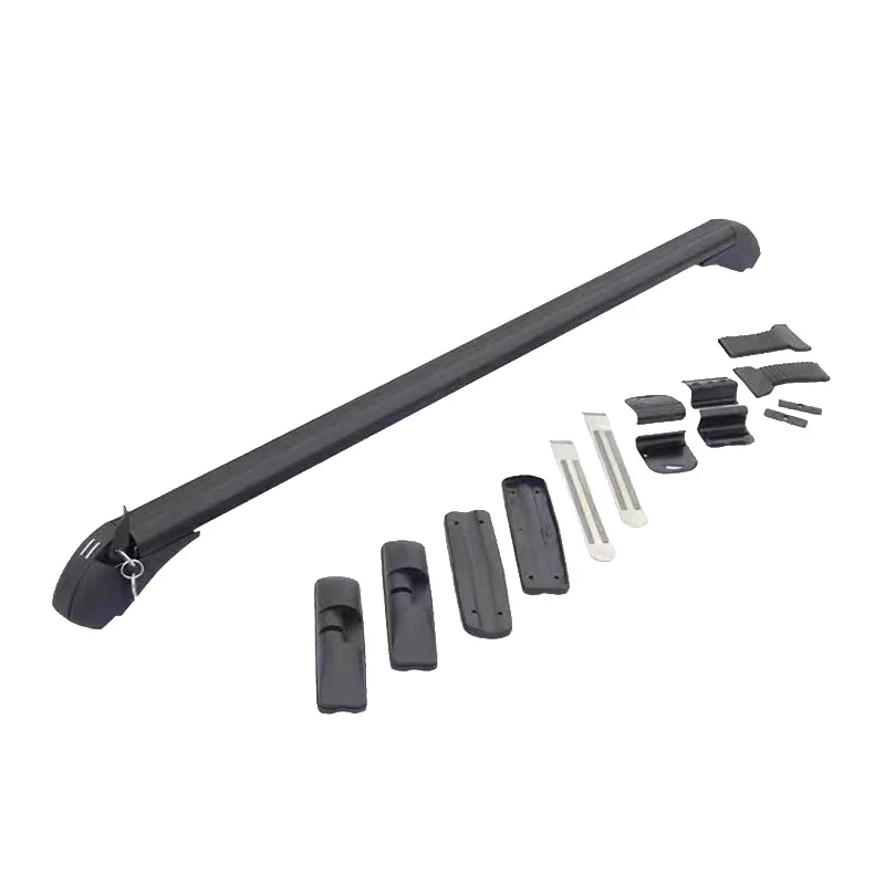 Универсальные алюминиевые поперечины на крышу, совместимые с чехлом для седана, 2 замка, повышенное удобство для багажа