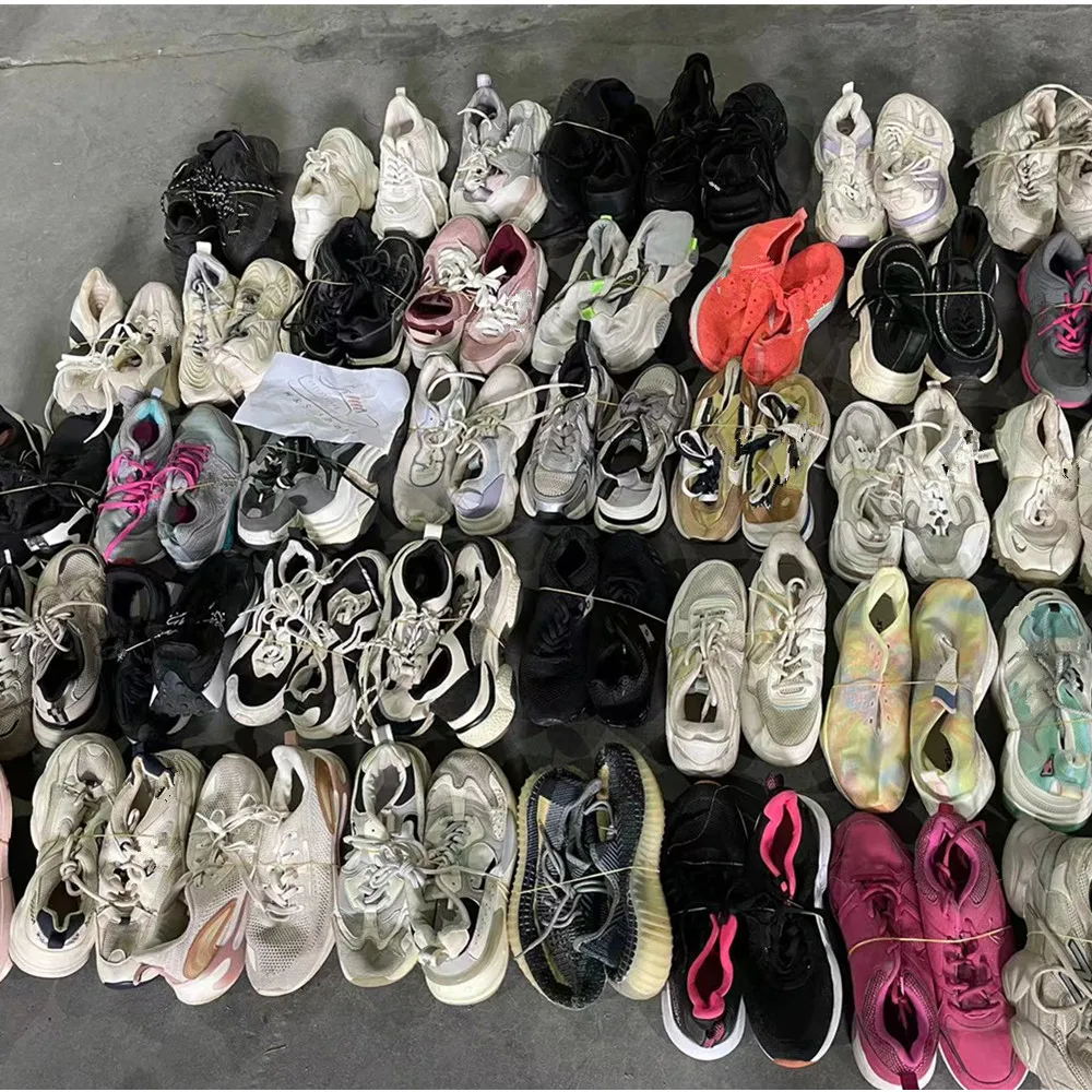 Cheap Branded Used Leather Sneakers in Bales Adult Branded Second Hand  Shoes for Sale in China