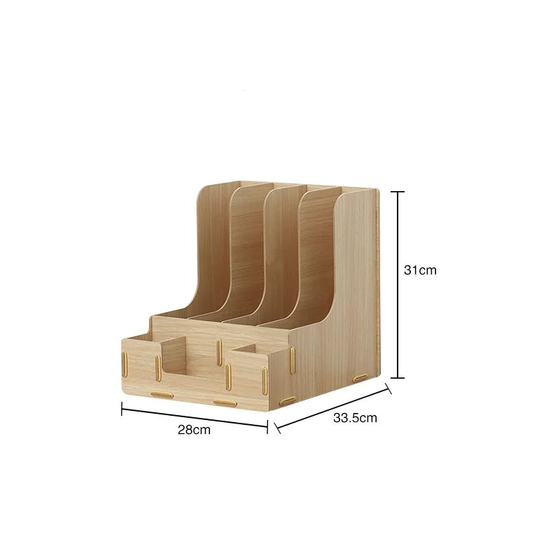 Folder Receiving Box Desktop Information Office Desk Document Shelf Office Student Document Receiving Office Storage Shelf