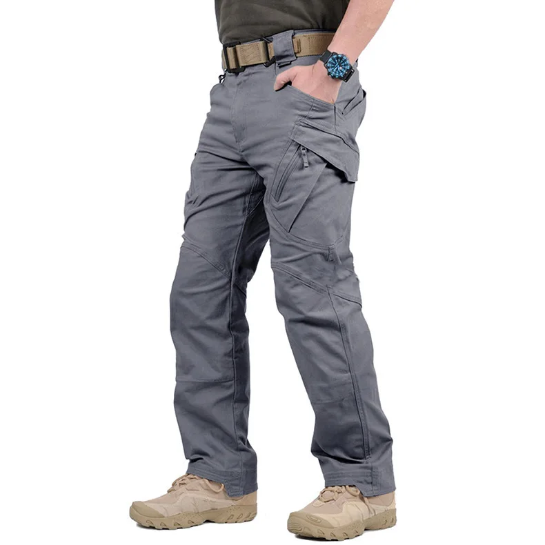 Beau Travail Pantalon Cargo Homme Stretch Tactique - Pour Travail, Randonnée, Chasse - Confortable Et Résistant Avec Poches Multiples Pantalon Cargo Militaire