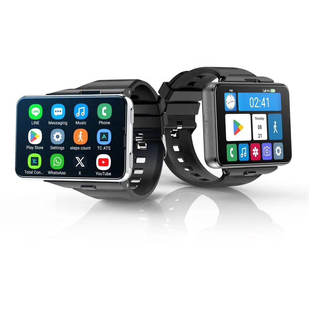S999 4G Smart Watch Android OS with Heart Rate Monitor - Main Image