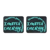 Character Focal Silicone Bead TurquoiseSA316