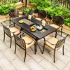 6 chairs + 168cm BBQ table