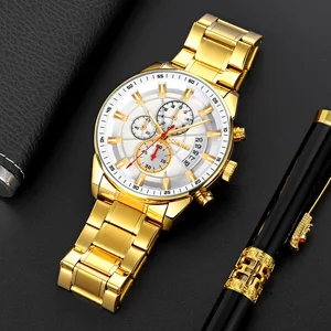 SKMEI 9285 Men's Luxury Cartoon Quartz Watch Stainless Steel Simple Texture Glass 47mm 22mm Fashionable Alloy Buckle