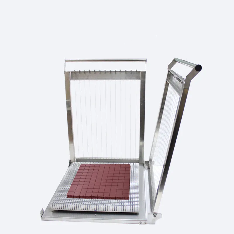 Manual Chocolate Cutting Machine Square Grid Cake Cutter Chess Cutter