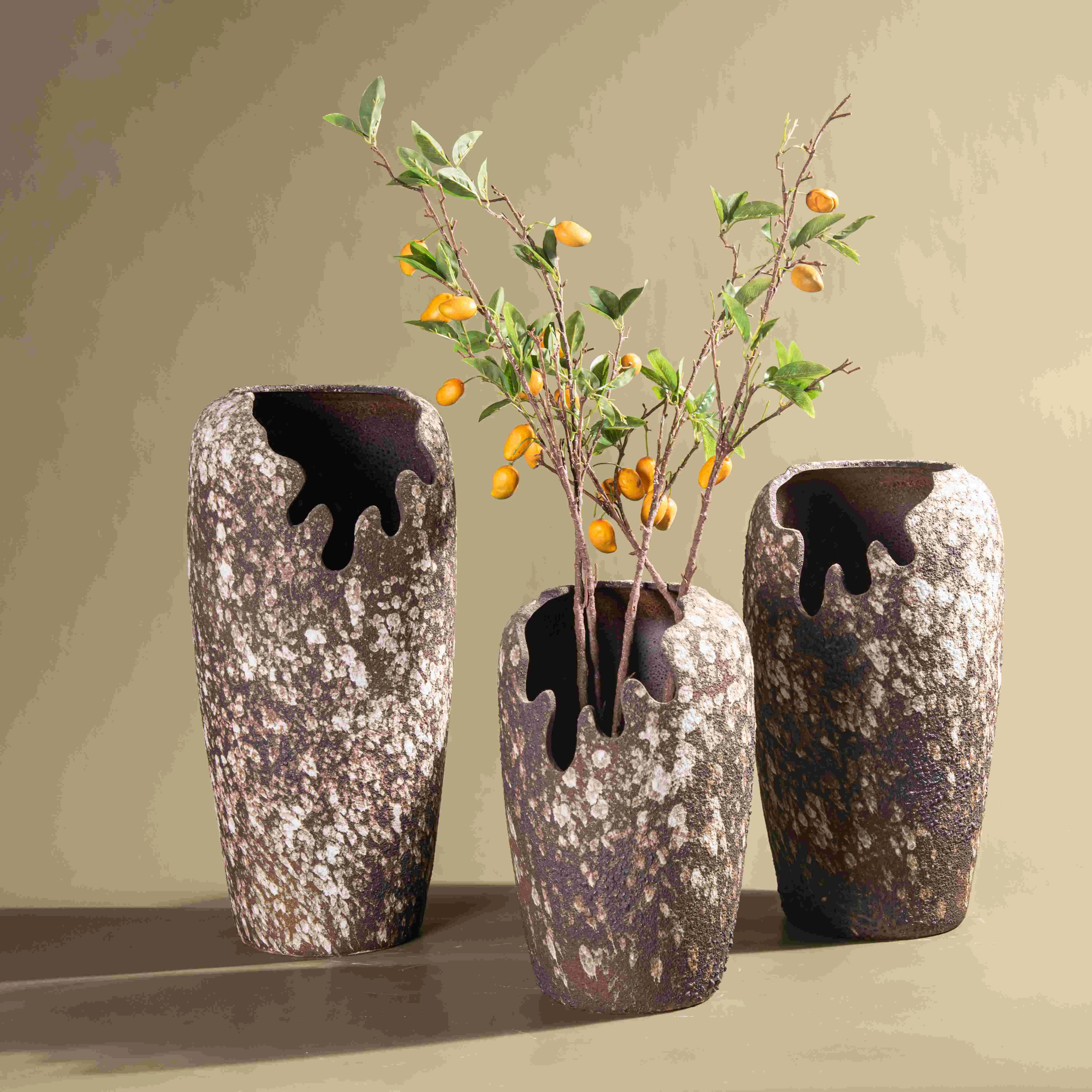 Terakota Retro Antik Nordic Dekorasi Rumah Gaya Antik Buatan Tangan Keramik  Vas Lantai Pedesaan Jarrones Para Decoracion - Buy Terracotta Vas,Pedesaan  Vas,Retro Vas Product on Alibaba.com