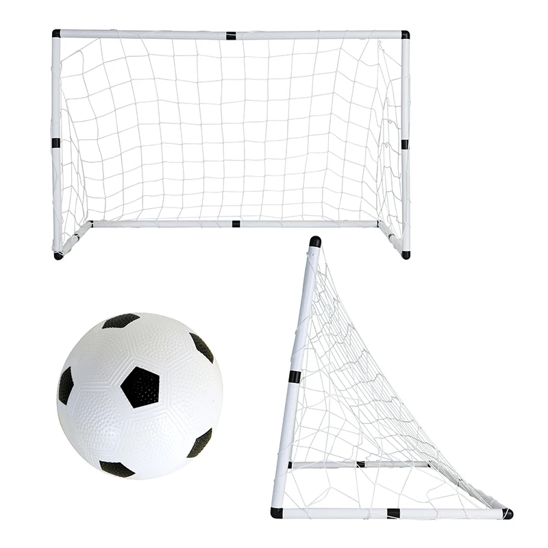 Folding Portable Pop up Mini Football Soccer Goal Net Size 120 X 80 cm for Kids and Adults