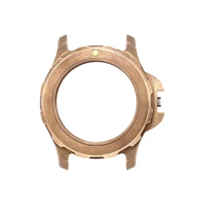 Custom Made CuSn8 Bronze Watch with Japan Miyota Movement 10 ATM Water Resistant Sapphire Crystal Glass by Wholesale Price