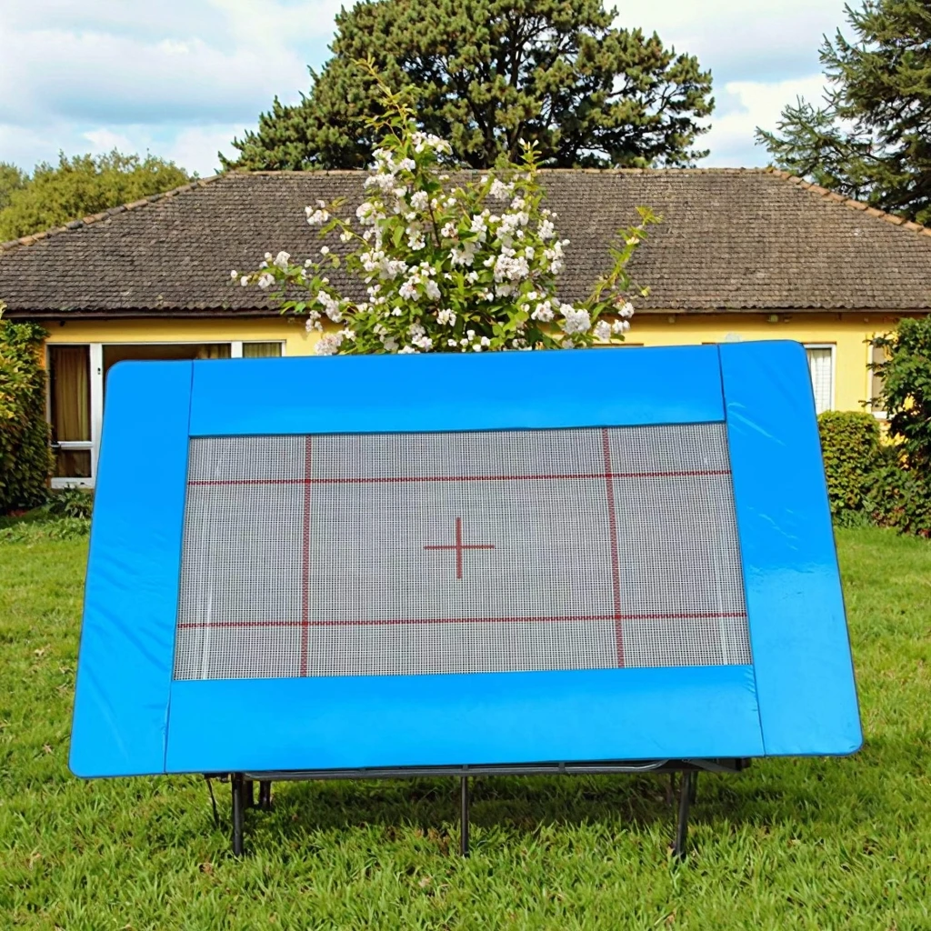 Custom Professional Gymnastic Trampoline Bed Jumping Fabric  Jumping Canvas Jumping Mesh  Trampoline Mat for Outdoor Trampoline