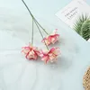 Une branche rose foncé