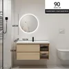SKU-14-90cm smart circle mirror