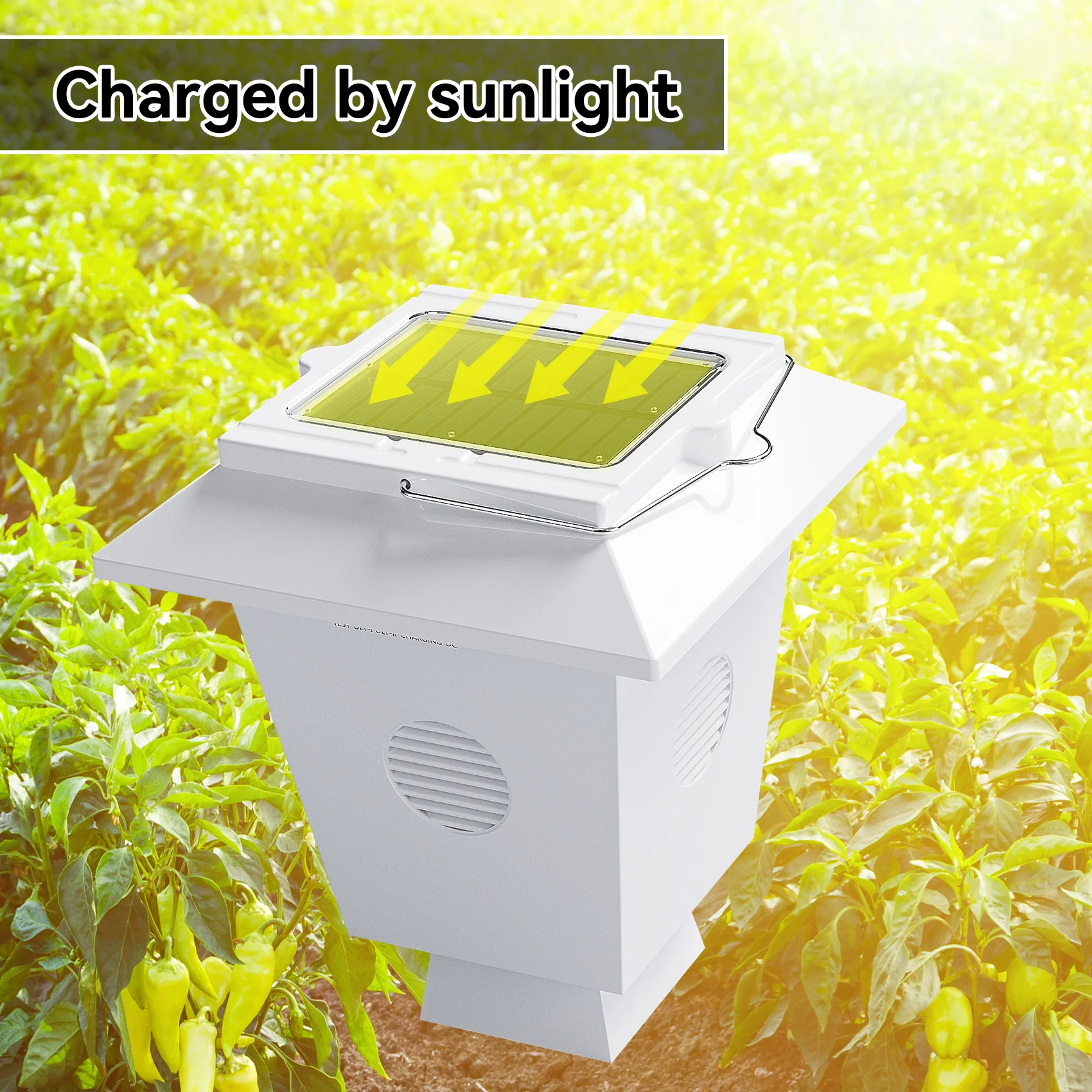 2025 Bird Repeller Solar Powered Ultrasonic Fruit Fish Protection Outdoor Bird Repeller Fly Control Airport Eagle Hawk Repellent