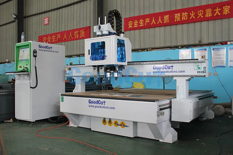 1625 1325 древесины cnc маршрутизатор машина с колеблющимся ножом для кожи