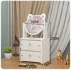 Petit miroir double circulaire