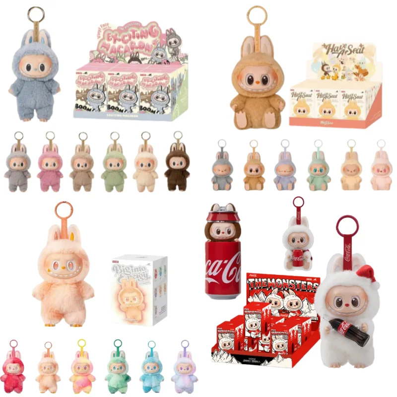 POP MART The Monsters Big Into Energy Series Boîte Avec Pendentif En Vinyle En Peluche Figurines Labubu Au Design Aléatoire Jouets De Collection Décoration D'intérieur Vacances Anniversaire Boîte