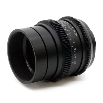 SLR Magic 50mm F1.1 II Full Frame Telephoto Cine Cinema & Prime Lens Manual Focus for  E-mount detail image