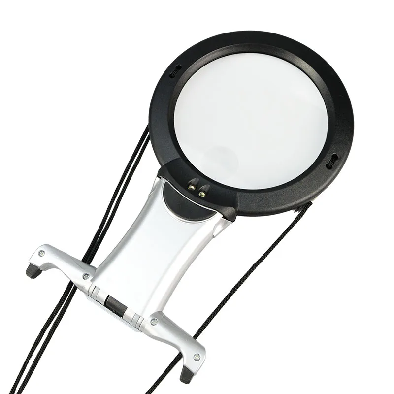 hands free led loupe lighted reading
