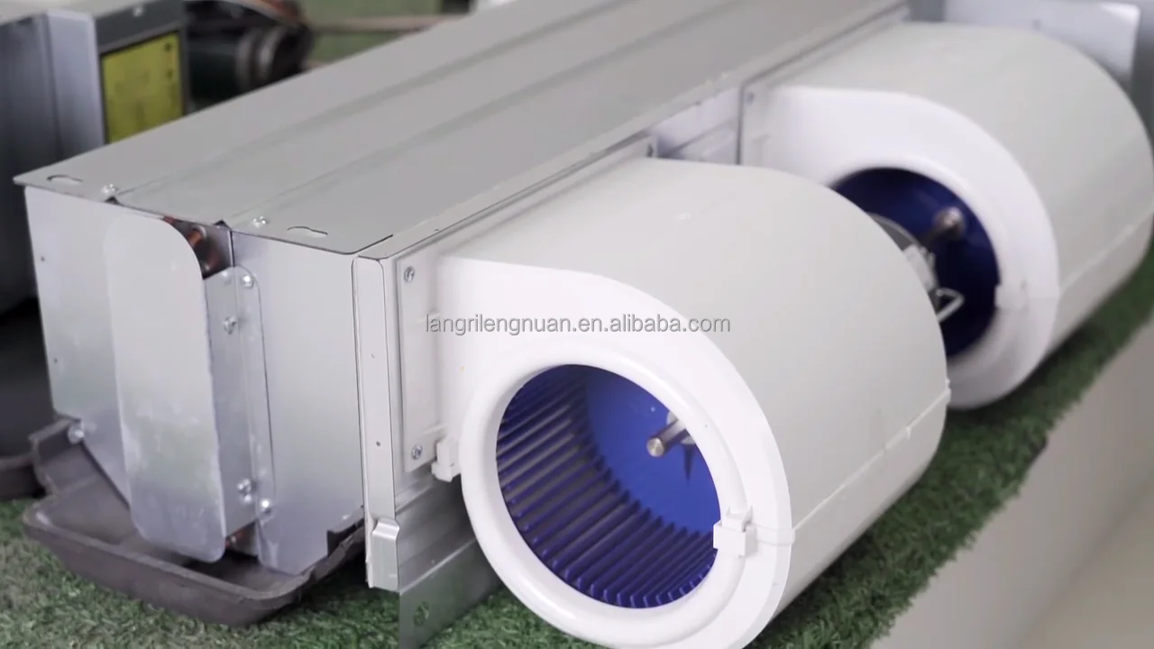 High-Efficiency FP-68 Ceiling-Mounted Water Fan Coil Units 220V with Low Noise Motor for Cooling in Hotels Duct Floor Standing