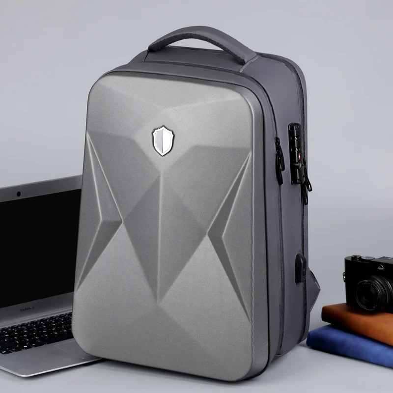 17 inch laptop backpack 2 water bottle Commuter Backpack 20L with 19 Pockets