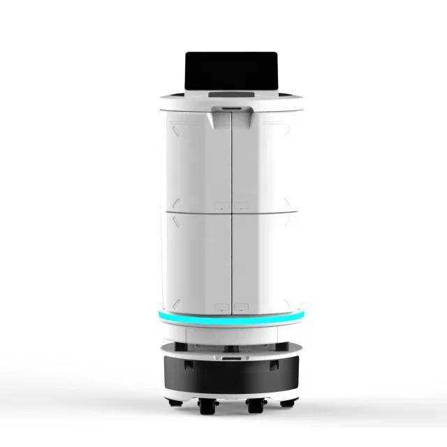 Custom Automatic Navigation Smart Mobile AI Robot Platform for Security Restaurant Serving Human Robot