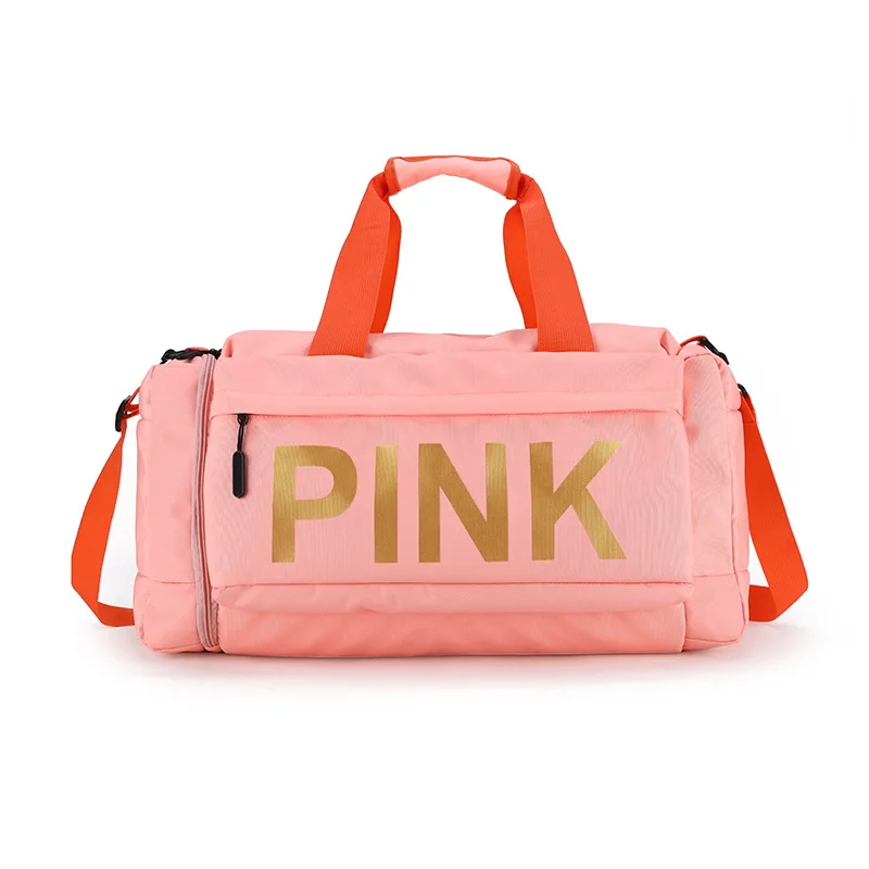 Victoria's Secret PINK Travel Bag Women Fitness Bag for Sports Gym