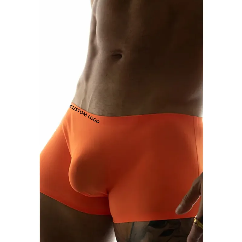 PATON Maßgefertigte Herren-Unterwäsche Sommer Nahtlose Slips Boxershorts  Sexy Großer Penis Herren-Boxershorts