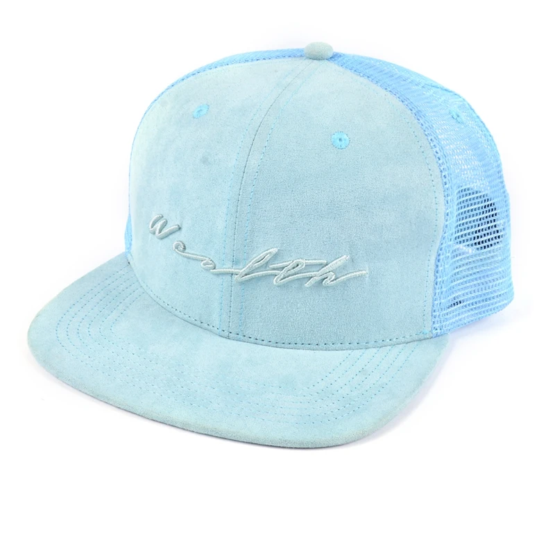 Популярный дизайн, дышащая плоская шляпа для дальнобойщиков конфетных цветов