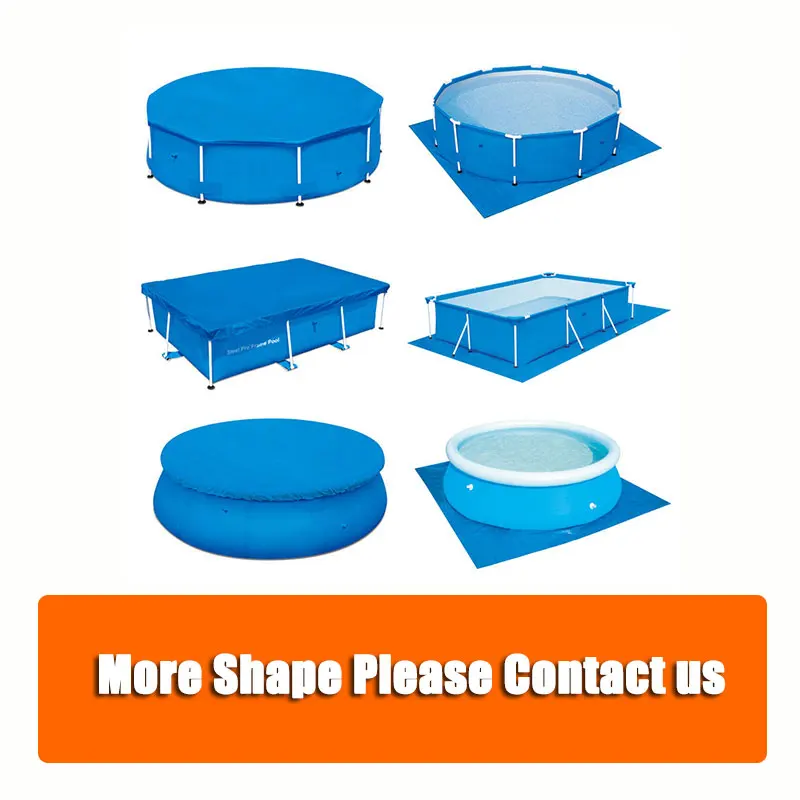 UV Resistant Durable Custom Above Ground Pool Cover Winter Pool Covers for Home Fall Protection supplier