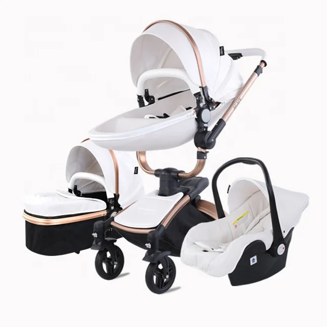 Manufacturer Wholesale 3 High View Seats Baby Carriage 3