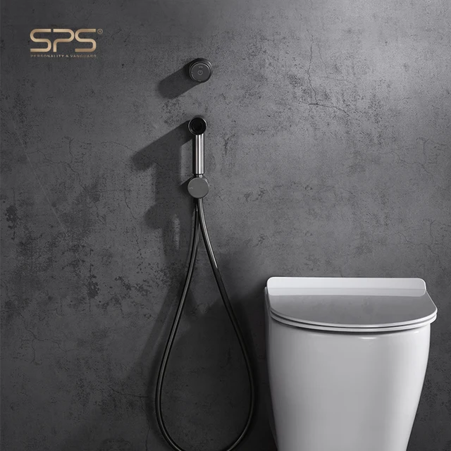 1706 G1/2" standard Brass Cleaning Toilet Bidet Sprayer Shattaf Single Handle Shunt Faucet Diverter For Bathroom