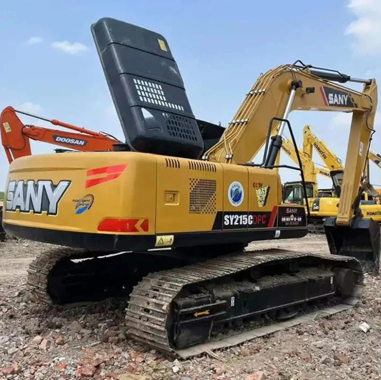 Used High Quality Sy215c Cheap Price 20 Ton Digger Machinery Crawler Excavator