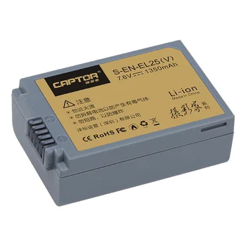 FB-CAPTOR-EN-EL25 for NIKON Z30 Z50 ZFC Full Decoding Cell Power Universal Smart Wifi Ip 2000 MAh Professional Camera Battery detail image