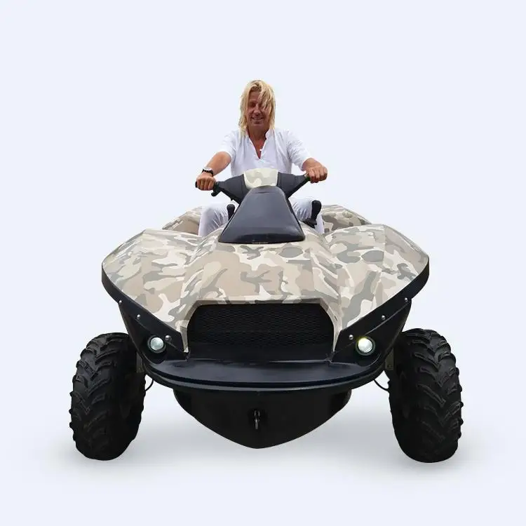 High Quality 4x4 Amphibious ATV Quad 1400cc Cheap All Terrain Vehicle 4 Stroke Engine Manufactured China for Off-Road Adventures