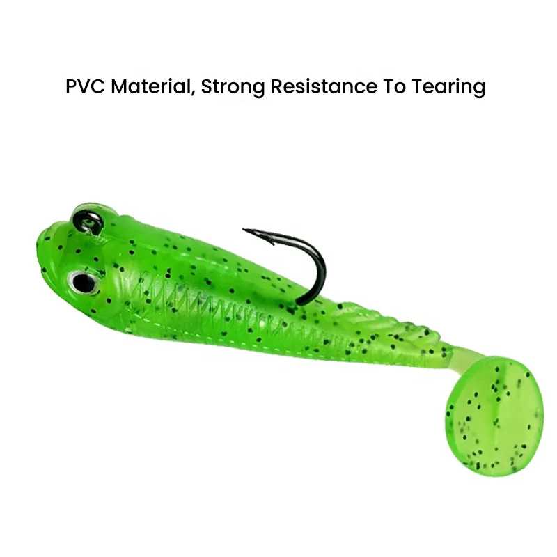 fake bait lures that fish can't resist 10Pcs Soft Fishing Bionic Plastic Swimbaits with 3D Eyes, Realistic Artificial Fishing Lures Mock Lure Can Bounce for Saltwater Freshwater Storage Box Included : Sports & Outdoors Sinking Soft Fishing Lures Saltwater