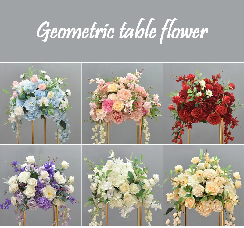 Fancy Romantic Dark Purple Pink Rose Half Large Flower Ball Wedding