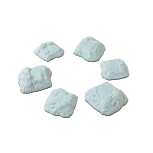 High Quality Customized Color Stepping Training Stones Rubber Edge Physical Training Balance Toys PP Crossing Balance Stone