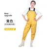 Waders en nylon jaune