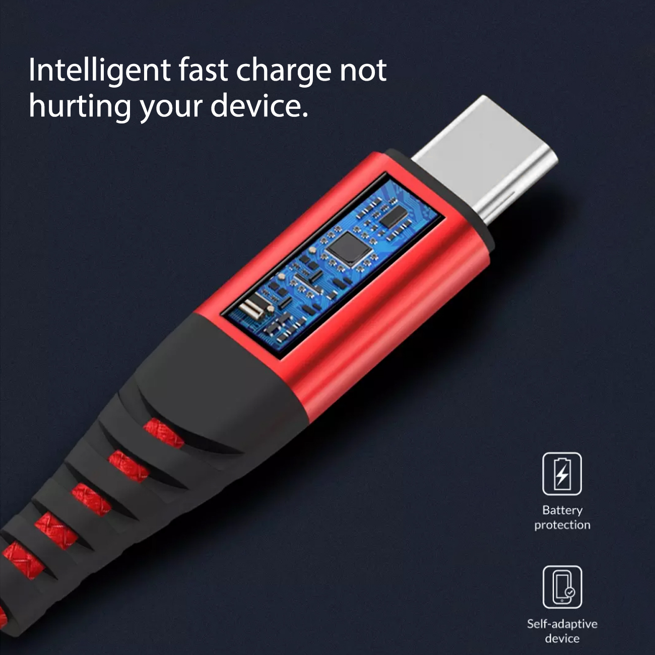 
 Usb-кабель для быстрой зарядки и передачи данных Tathlum 3A  