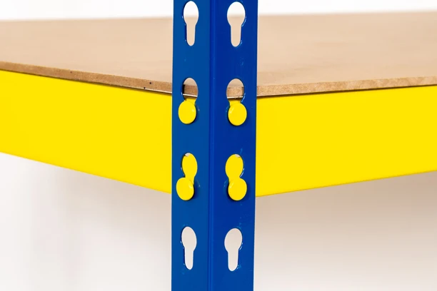 Rivet Boltless Shelving Unit Heavy Duty 175 Kg Storage Racks Warehouse ...