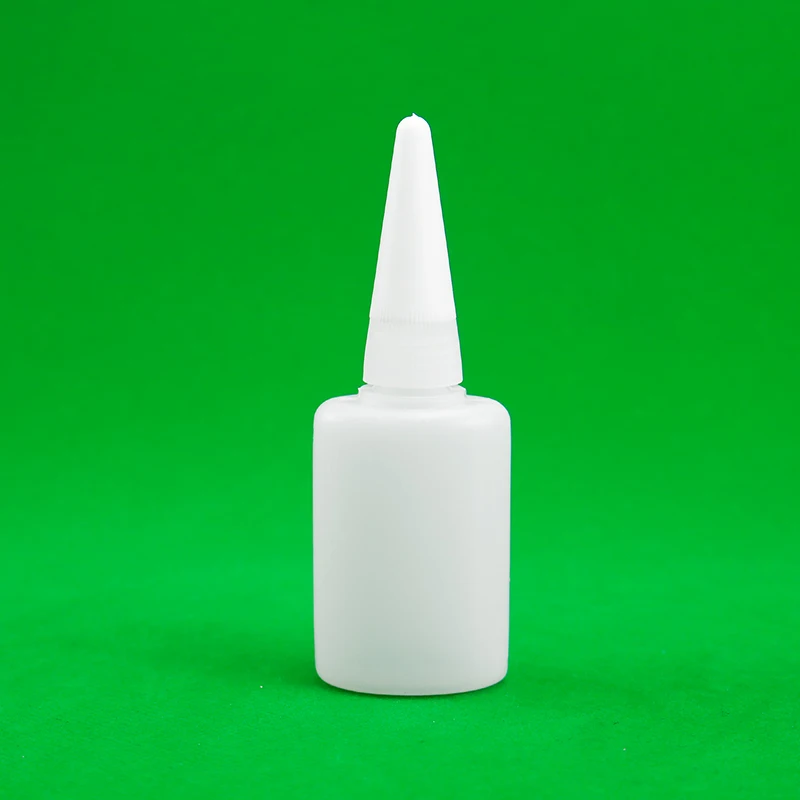 Fast Curing Plastic Tube Nail Glue Bottle PET Material for Oily Liquid with Screw Cap and Logo Printing for Packaging