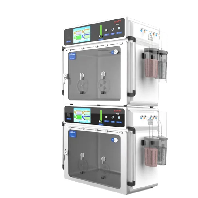 Derry Stainless Steel Pet Incubator Brooder Veterinary Instrument Cat Dog ICU Cage Smart Medical Care Unit for Animal