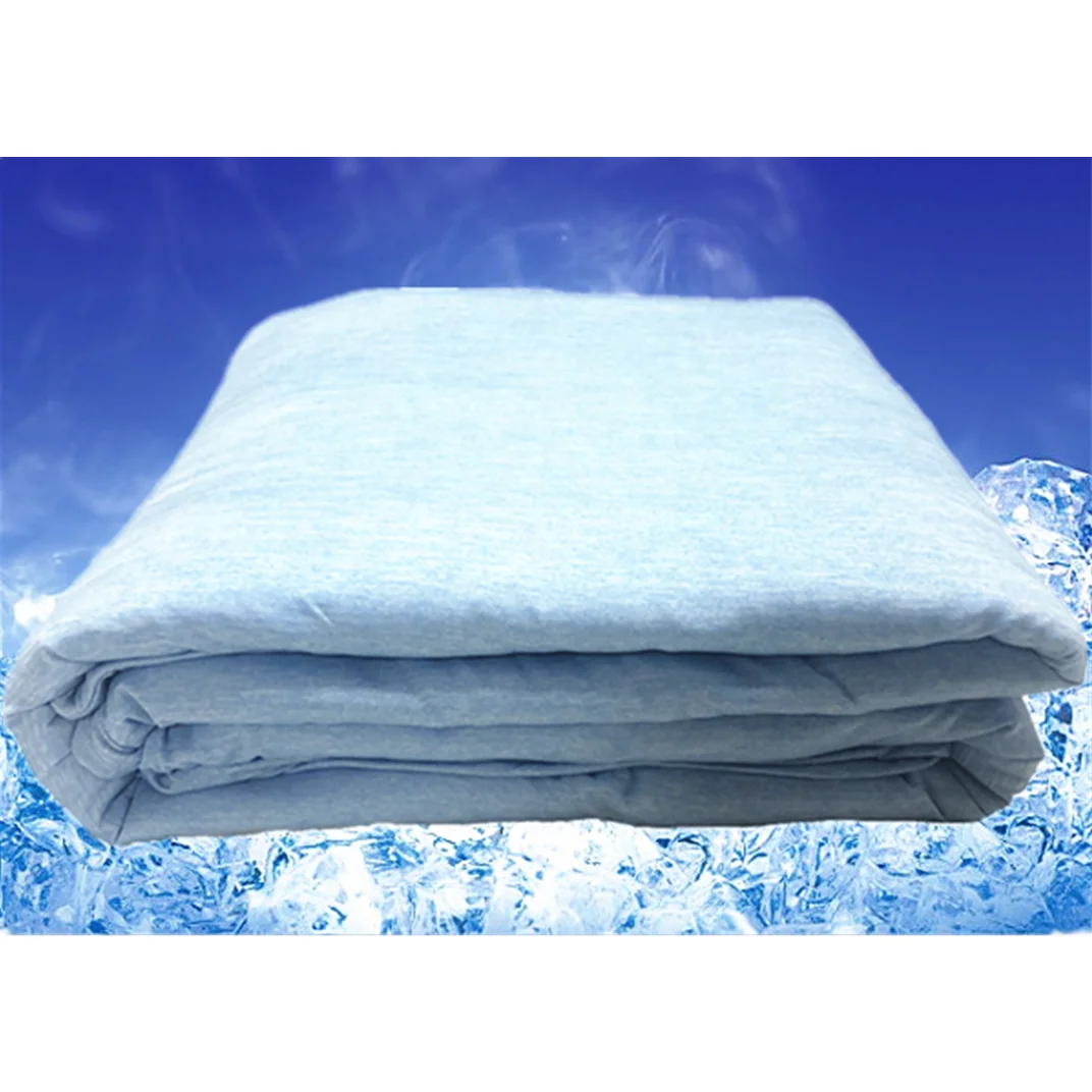 Lightweight Queen Size PE Fiber Nylon Fabric Summer Cooling Blanket Wearable Blanket