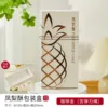 White pineapple cake box-coffee gold-5 pcs