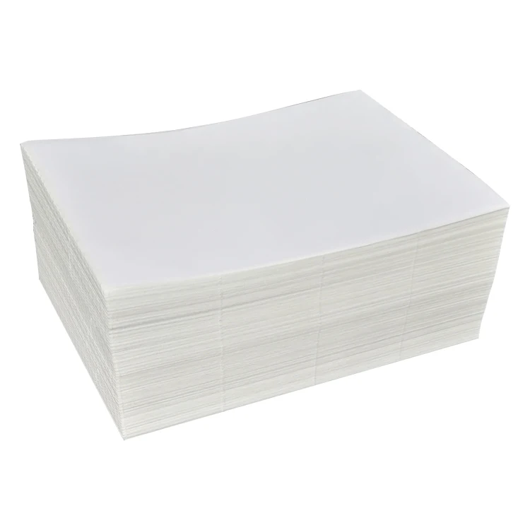 4 x 6 Thermal Transfer Paper Label; Fanfolded; Perforated; 4,000  Labels/case - Glassine Liner