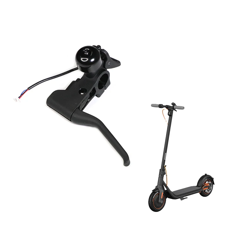 ridefixing originele remhef voor ninebot f40 f30 f20 f25 elektrische scooter remhefboom met bel aluminium legering delen