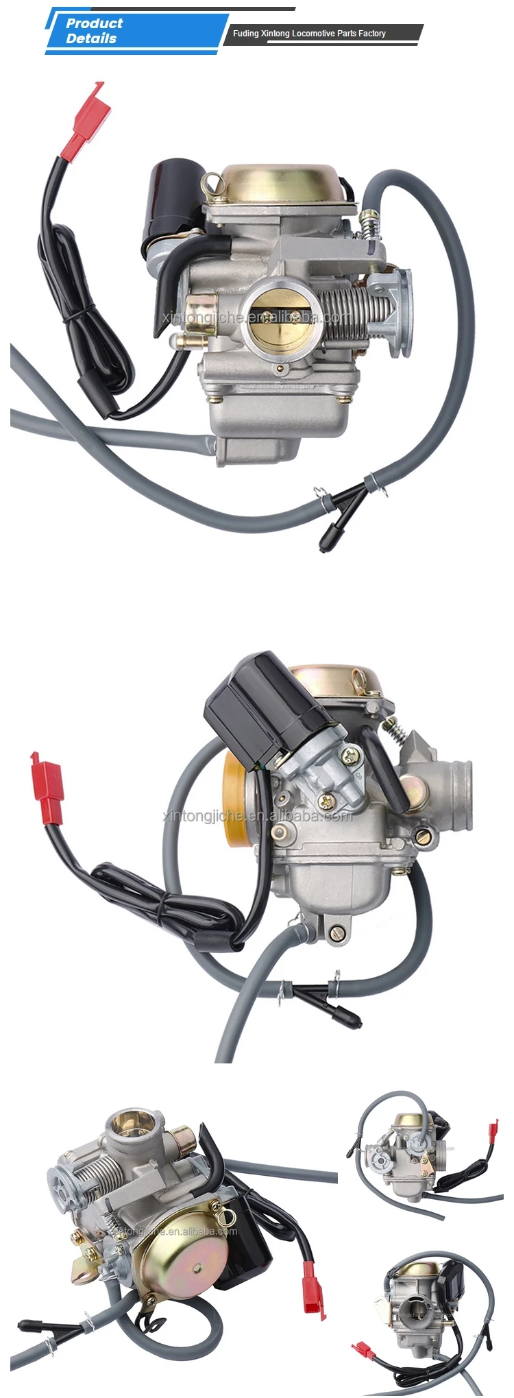 Scooter Gy6125 125cc Pd24j Carburetor Carb 110cc 125 150cc Atv ...